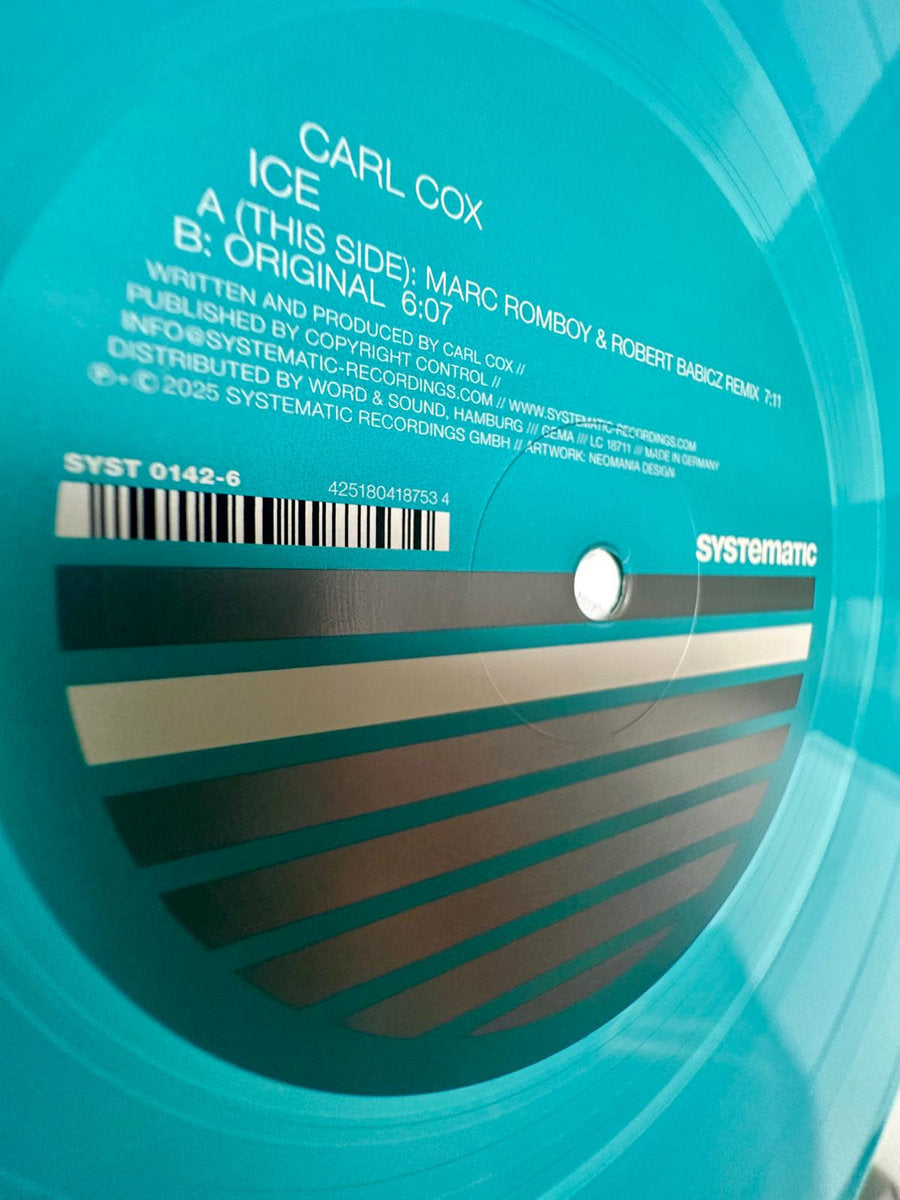 Carl Cox - Ice (Incl. Marc Romboy & Robert Babicz Remix) [Systematic]