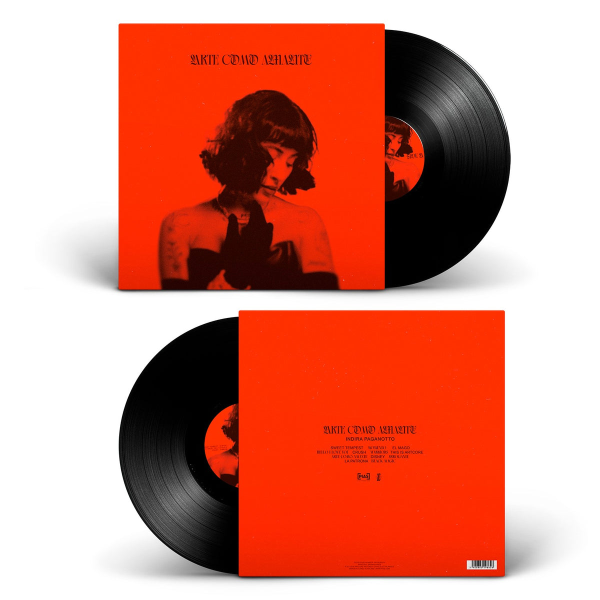 Indira Paganotto - Arte Como Amante LP [Artcore Records / PIAS Electronique]