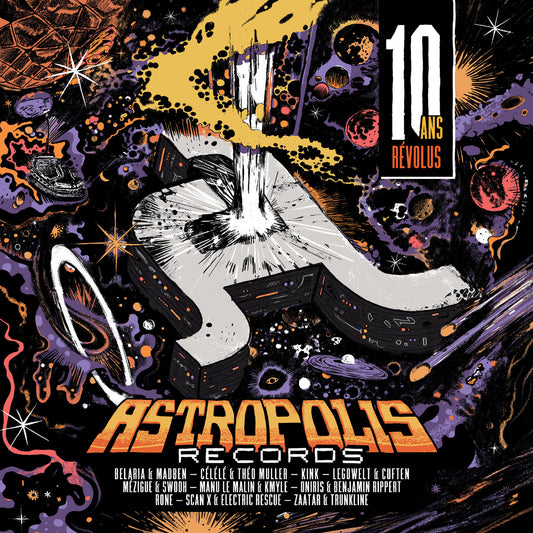 Various Artists - 10 ans Révolus (2LP) [Astropolis Records]