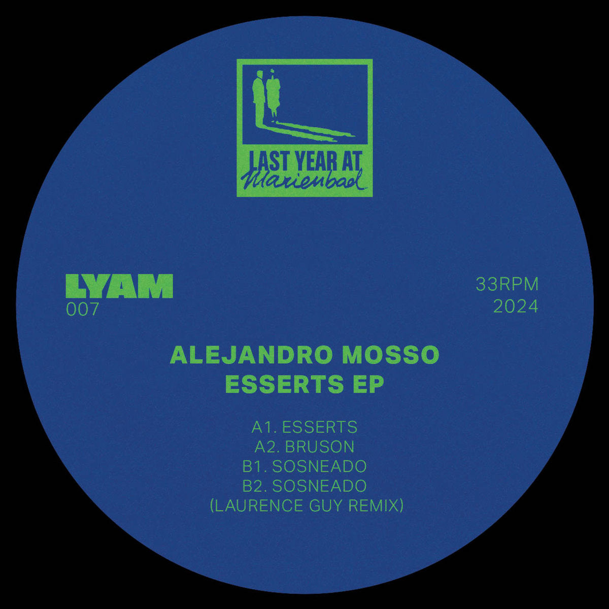 Alejandro Mosso - Esserts Incl. Laurence Guy Remix [LYAM]