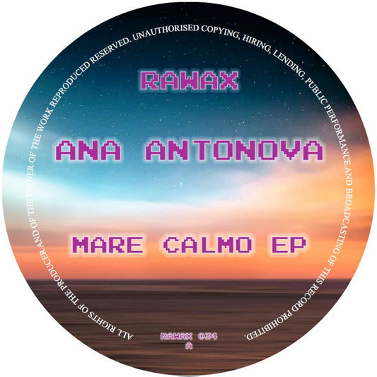 Ana Antonova - Mare Calmo EP (Incl. Sven Nalis Remix) [Rawax]