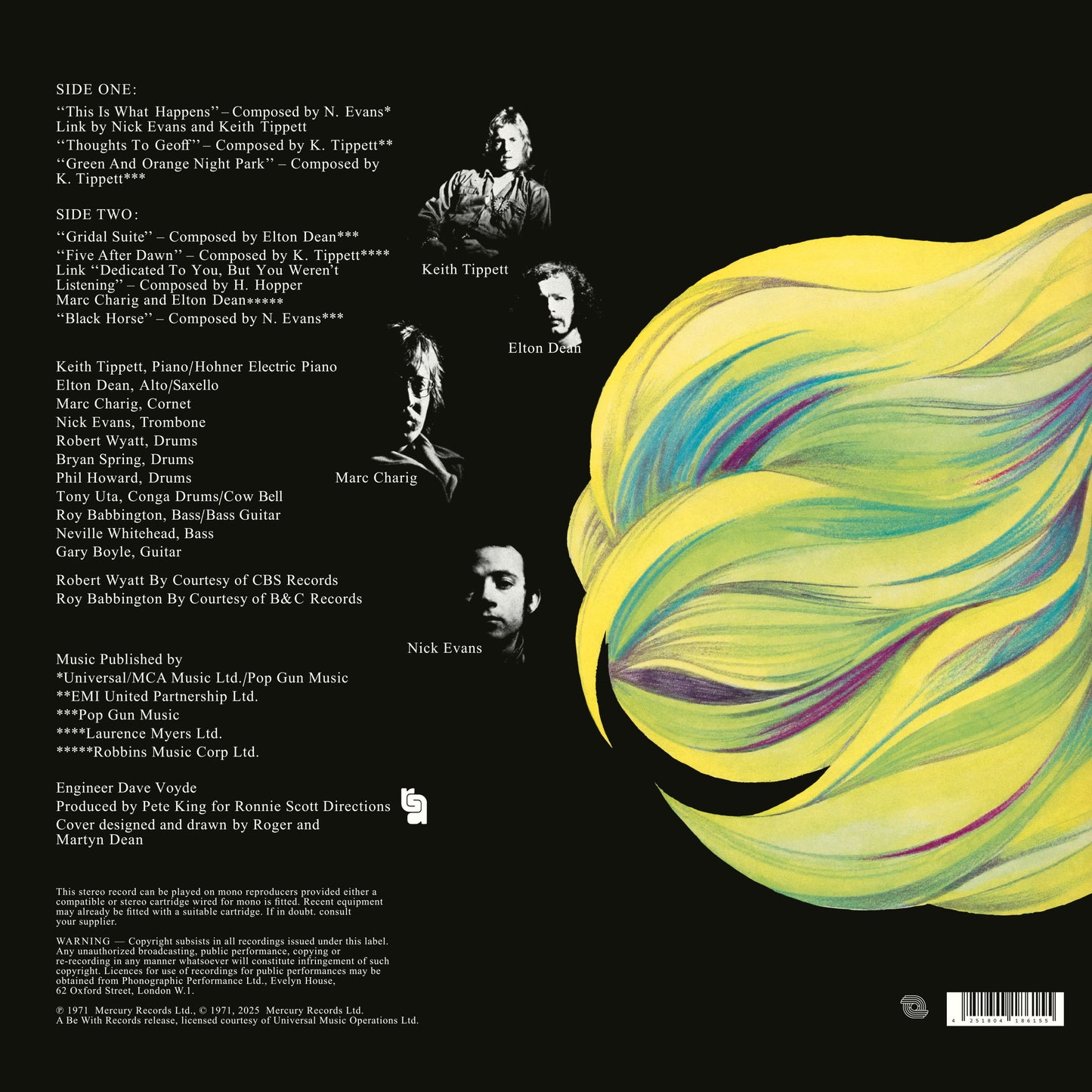 The Keith Tippett Group - The Keith Tippett Group (LP) [Be With Records]