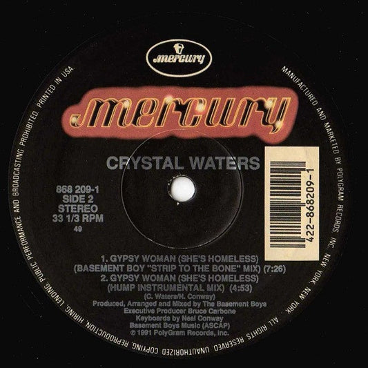 Crystal Waters - Gypsy Woman [Mercury]