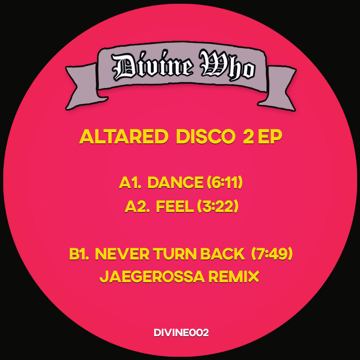 Divine Who - Altared Disco EP2 [Divine Discs]