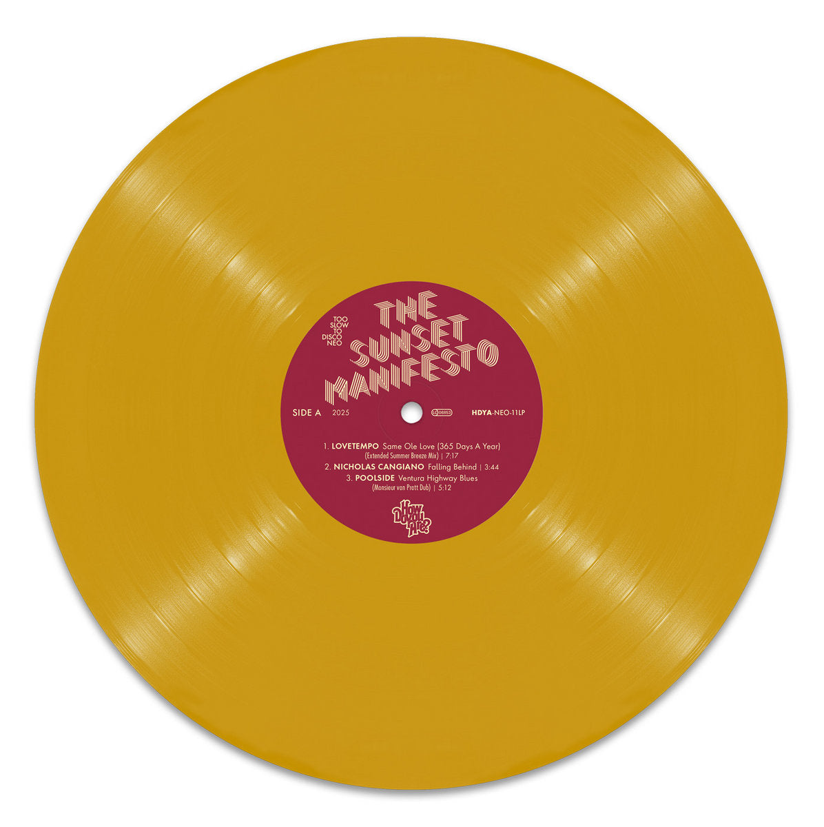 Various Artists - The Sunset Manifesto Volume 2 (2LP) [Too Slow To Disco]