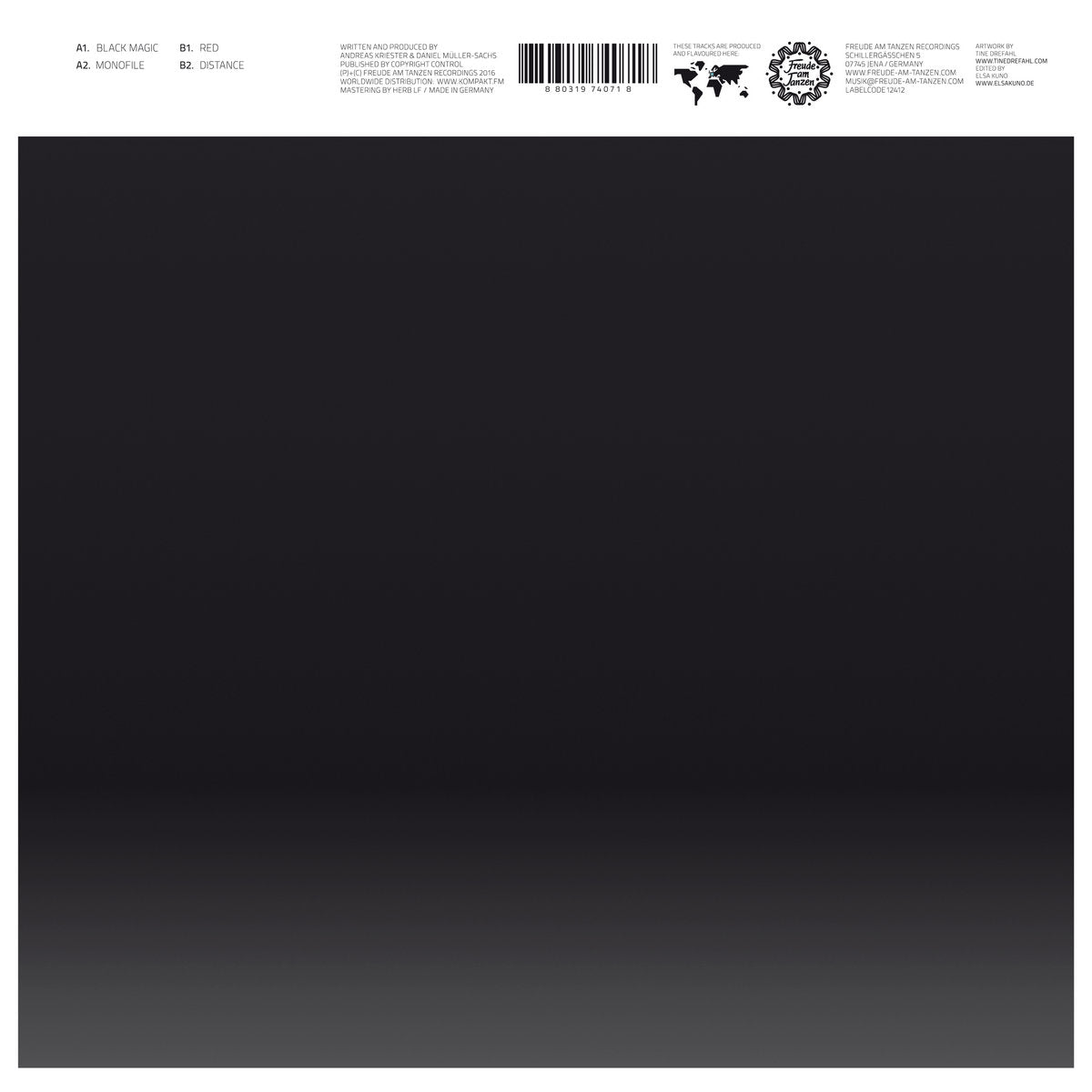 Taron-Trekka - Black Magic EP [Freude Am Tanzen]
