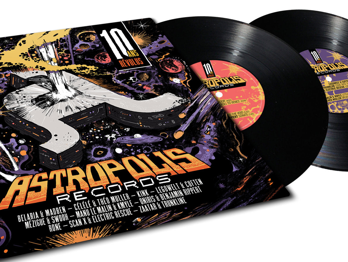 Various Artists - 10 ans Révolus (2LP) [Astropolis Records]