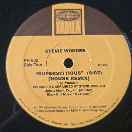 Stevie Wonder - Do I Do / Superstitious (House Remixes) [Tamla]