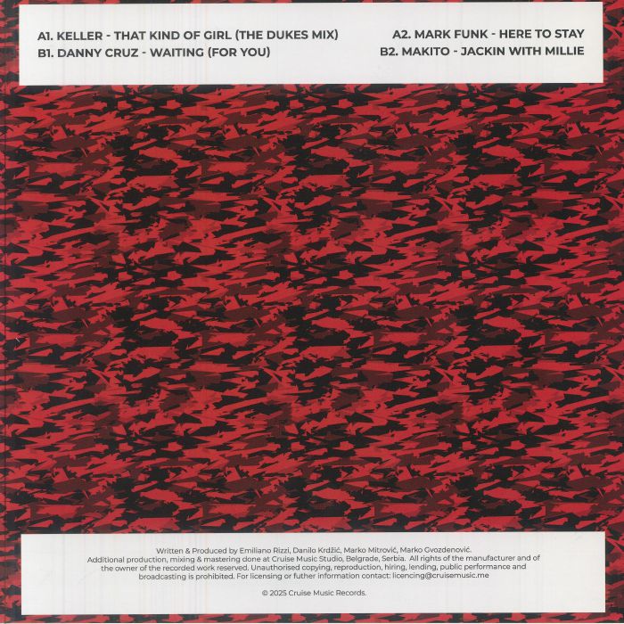 Keller, The Dukes, Mark Funk, Danny Cruz, Makito - Cruise Music Vinyl Jams Vol XII [Cruise Music]