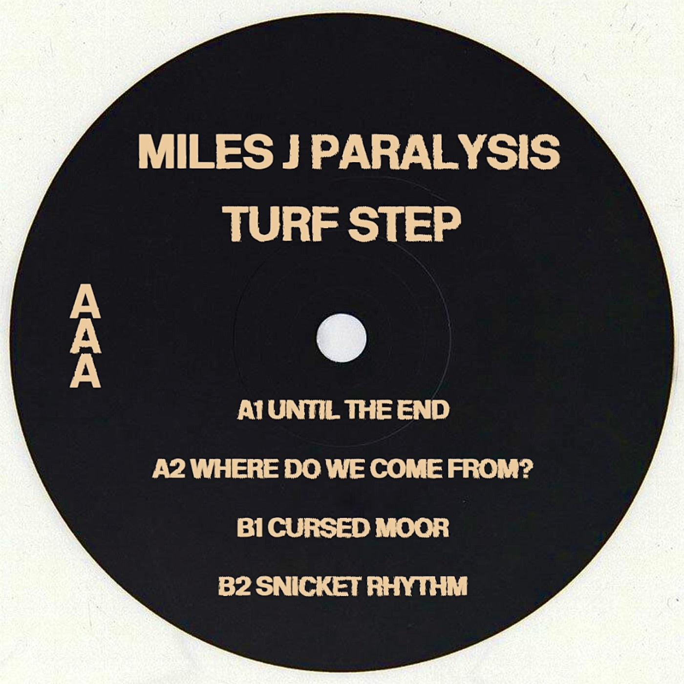 Miles J. Paralysis - Turf Step EP [Crying Outcast]