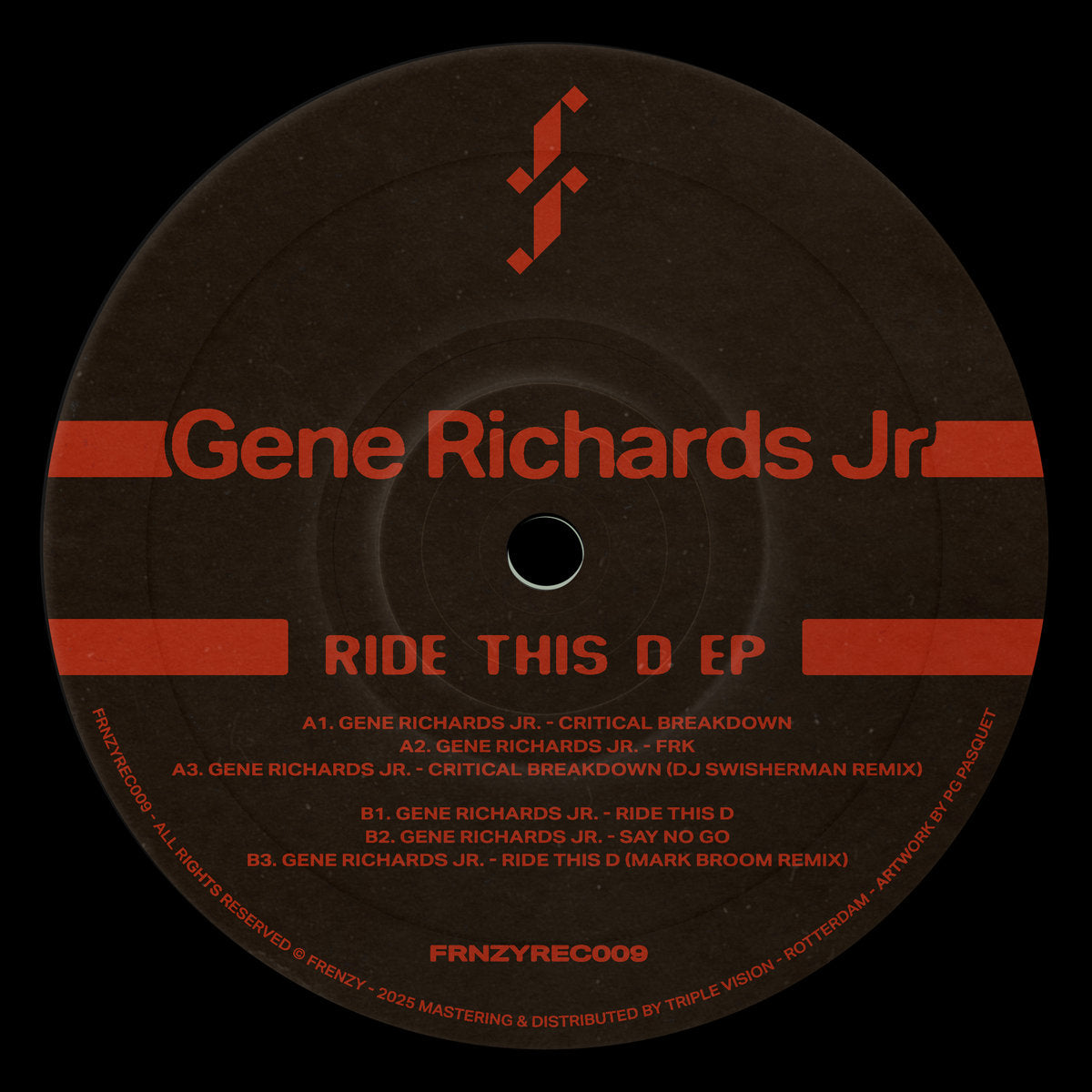 Gene Richards Jr. - Ride This D EP [Frenzy]