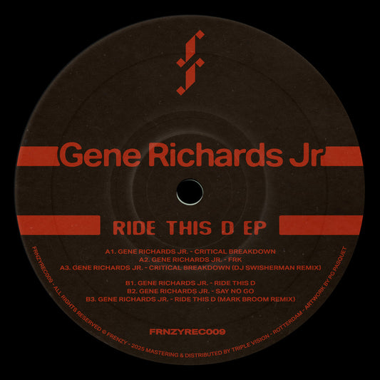 Gene Richards Jr. - Ride This D EP [Frenzy]