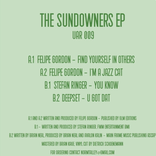 Felipe Gordon, Stefan Ringer, Deepest - The Sundowners EP [Upstairs Asylum]