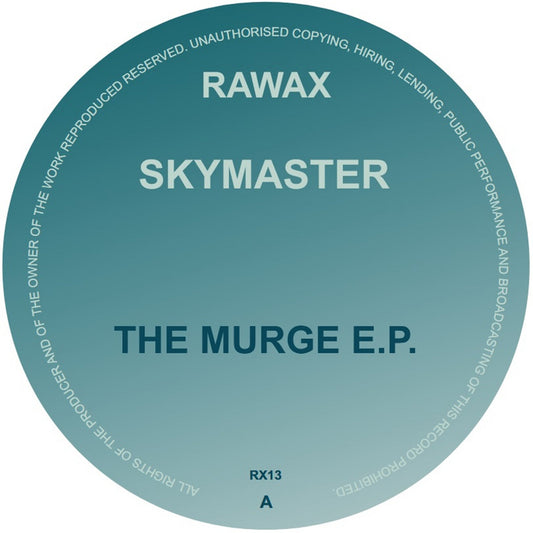 Skymaster - The Murge EP [Rawax]