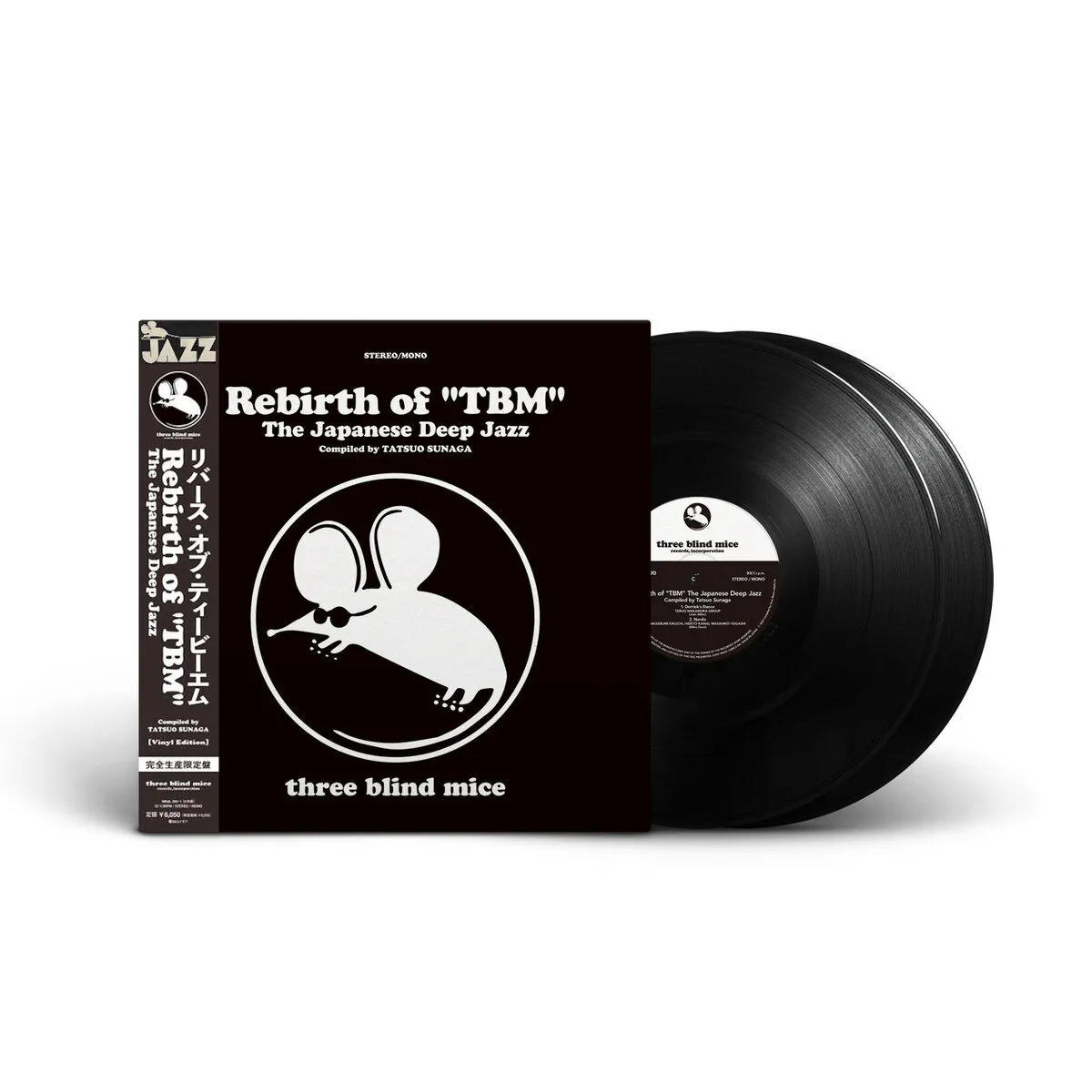 Rebirth of "TBM" The Japanese Deep Jazz / Compiled by Tatsuo Sunaga (2LP) [Three Blind Mice]