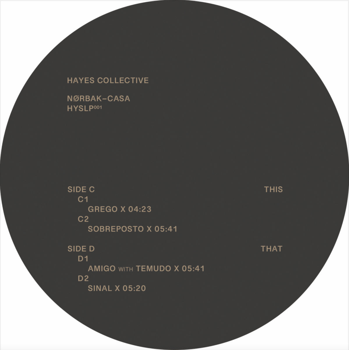 Nørbak - Casa (2LP) [Hayes]