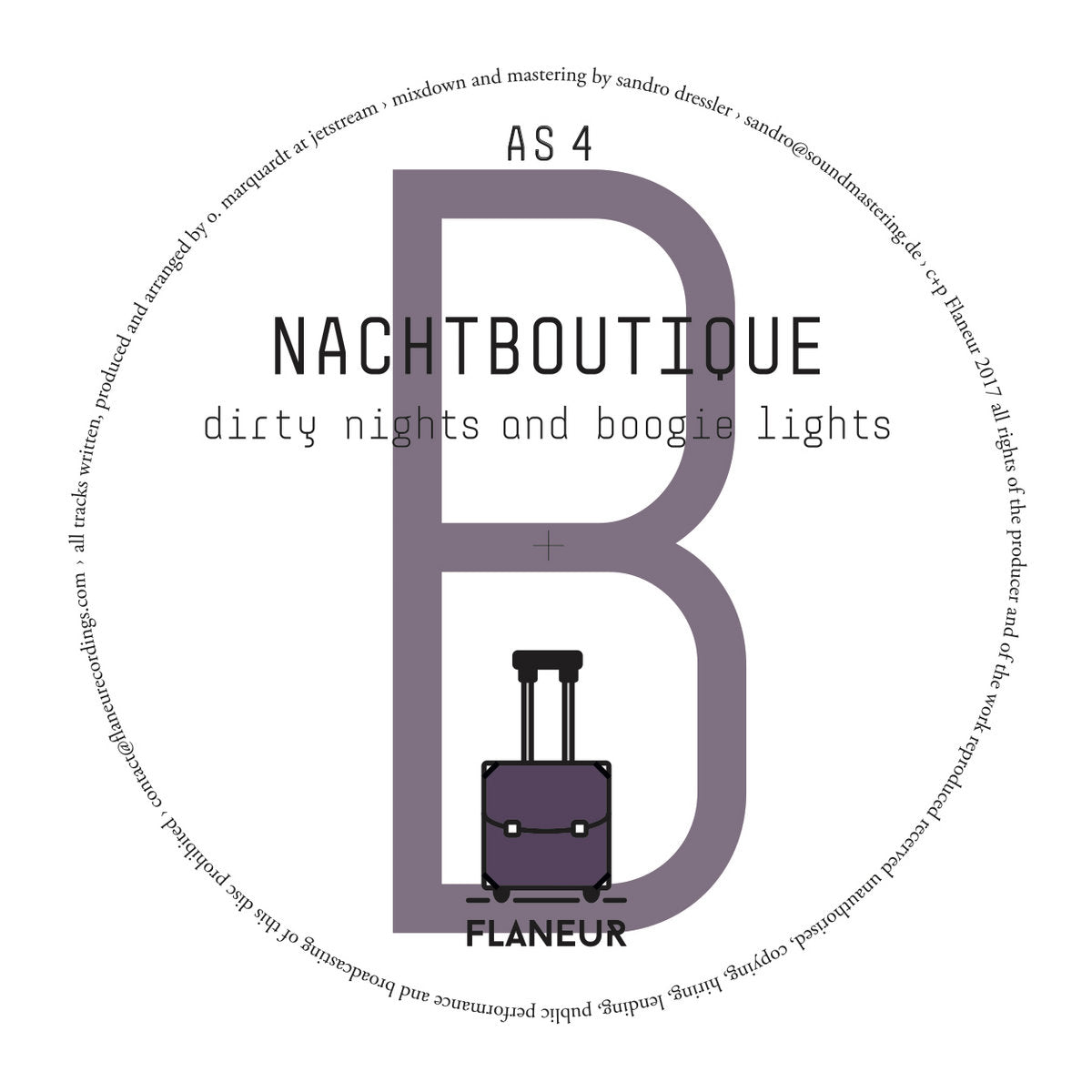 DJ Jauche Nachtboutique - Dirty Nights and Boogie Lights Pt. 4 [Flaneurecordings]