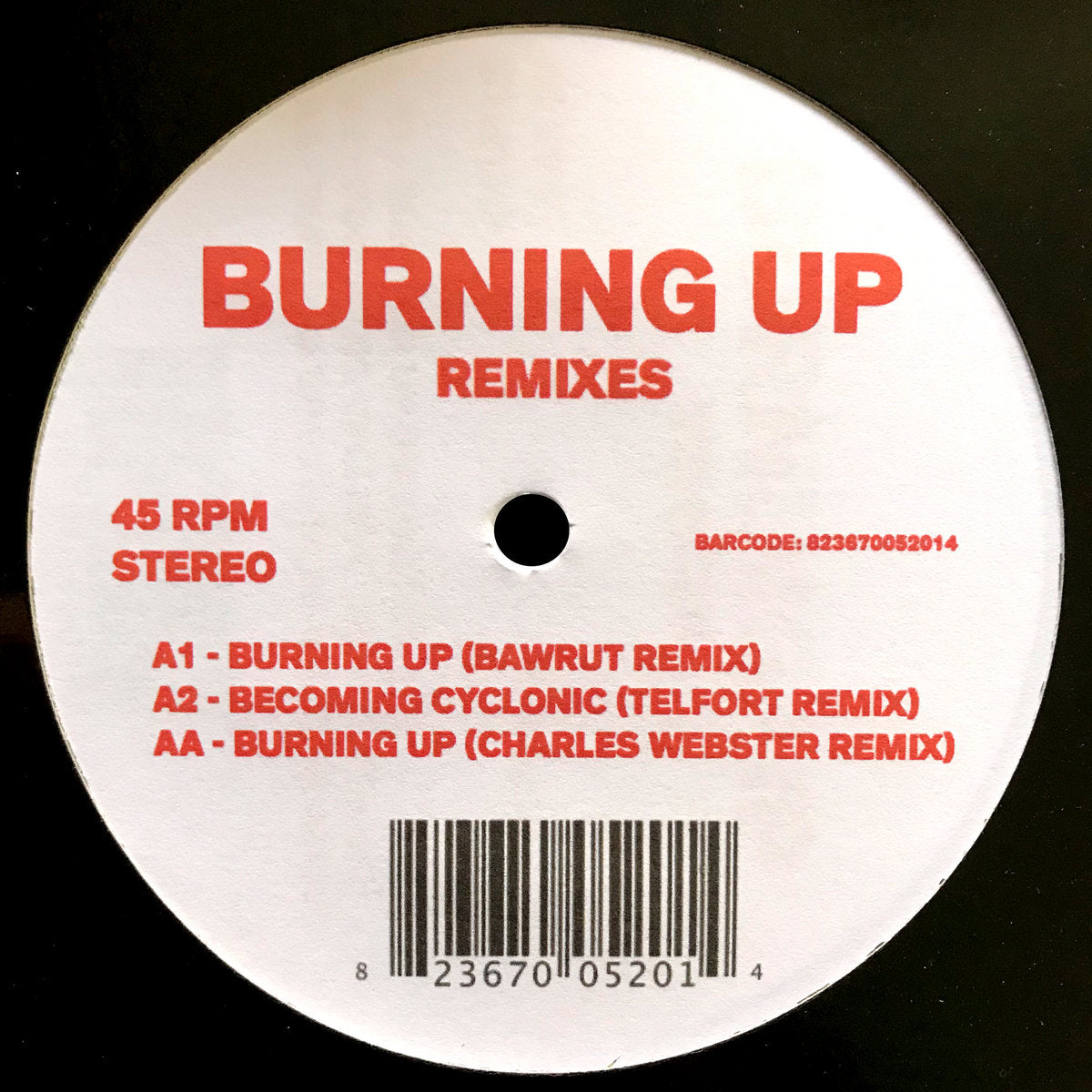 Jimpster - Burning Up Remixes: Bawrut, Telfort, Charles Webster [Burn]