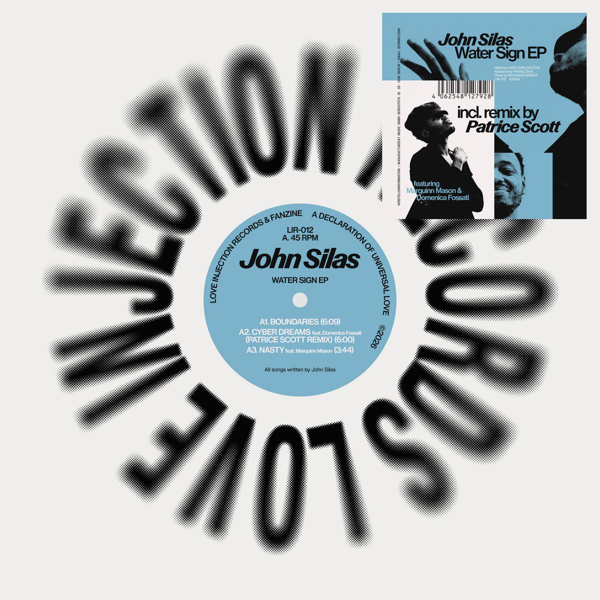 John Silas - Water Sign (Incl. Patrice Scott Remix) [Love Injection Records]