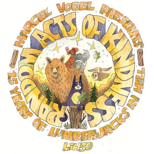 JKriv, Luke Solomon & Chris Penny, Sophie Lloyd & Andre Espeut - Random Acts Of Kindness (2LP) [Lumberjacks In Hell]