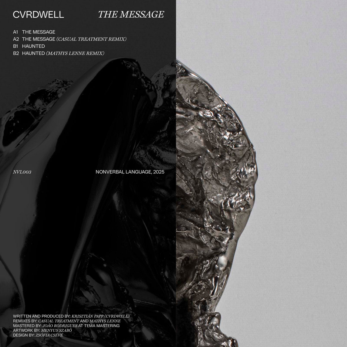 CVRDWELL - The Message EP [Nonverbal Language]
