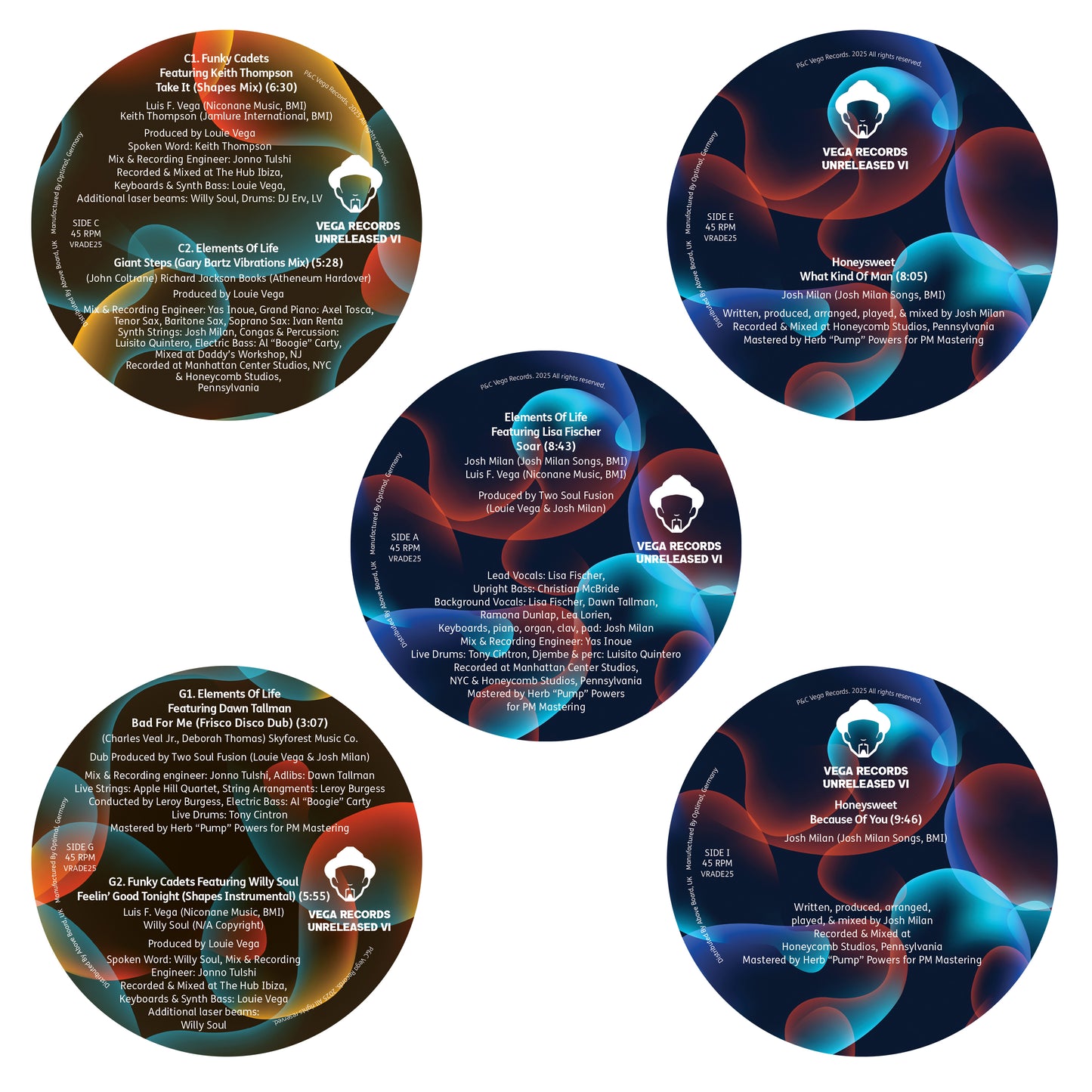 Louie Vega, Various Artists - Vega Records 5 Pack Unreleased VI [Vega Records]