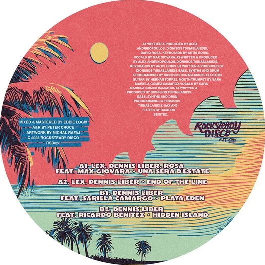Lex, Dennis Liber, Rosa - Club Eden EP [Rocksteady Disco]