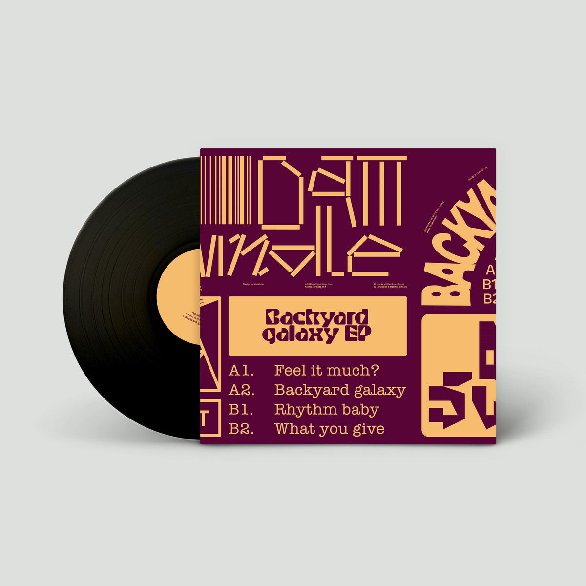 Dam Swindle - Backyard galaxy EP [Heist Recordings]