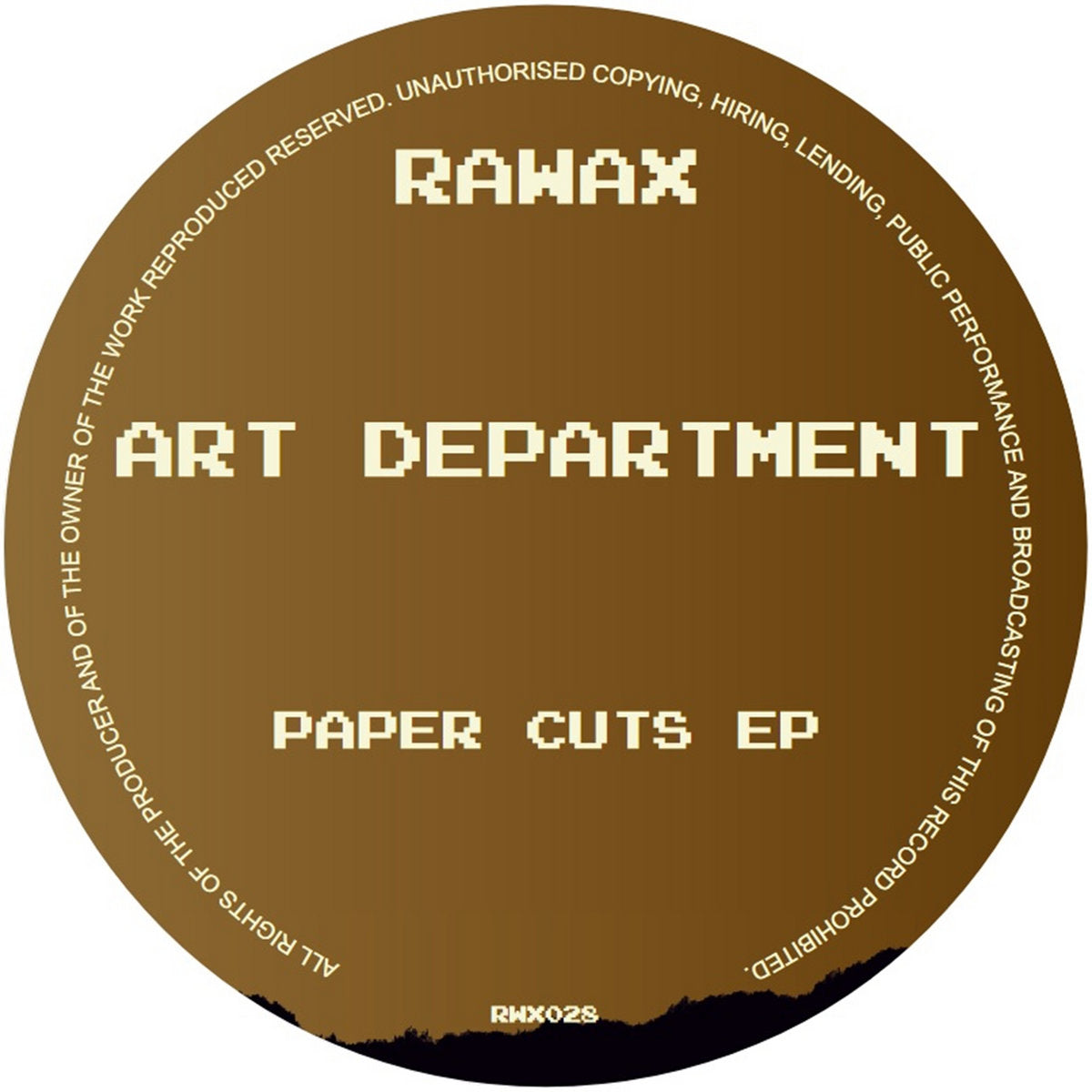 Art Department - Paper Cuts EP [Rawax]