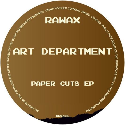 Art Department - Paper Cuts EP [Rawax]