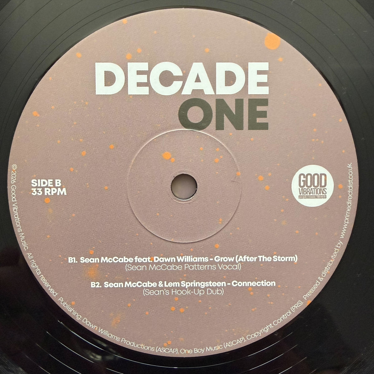 Various Artists - Decade One (Compiled by Sean McCabe) (2LP) [Good Vibrations Music]
