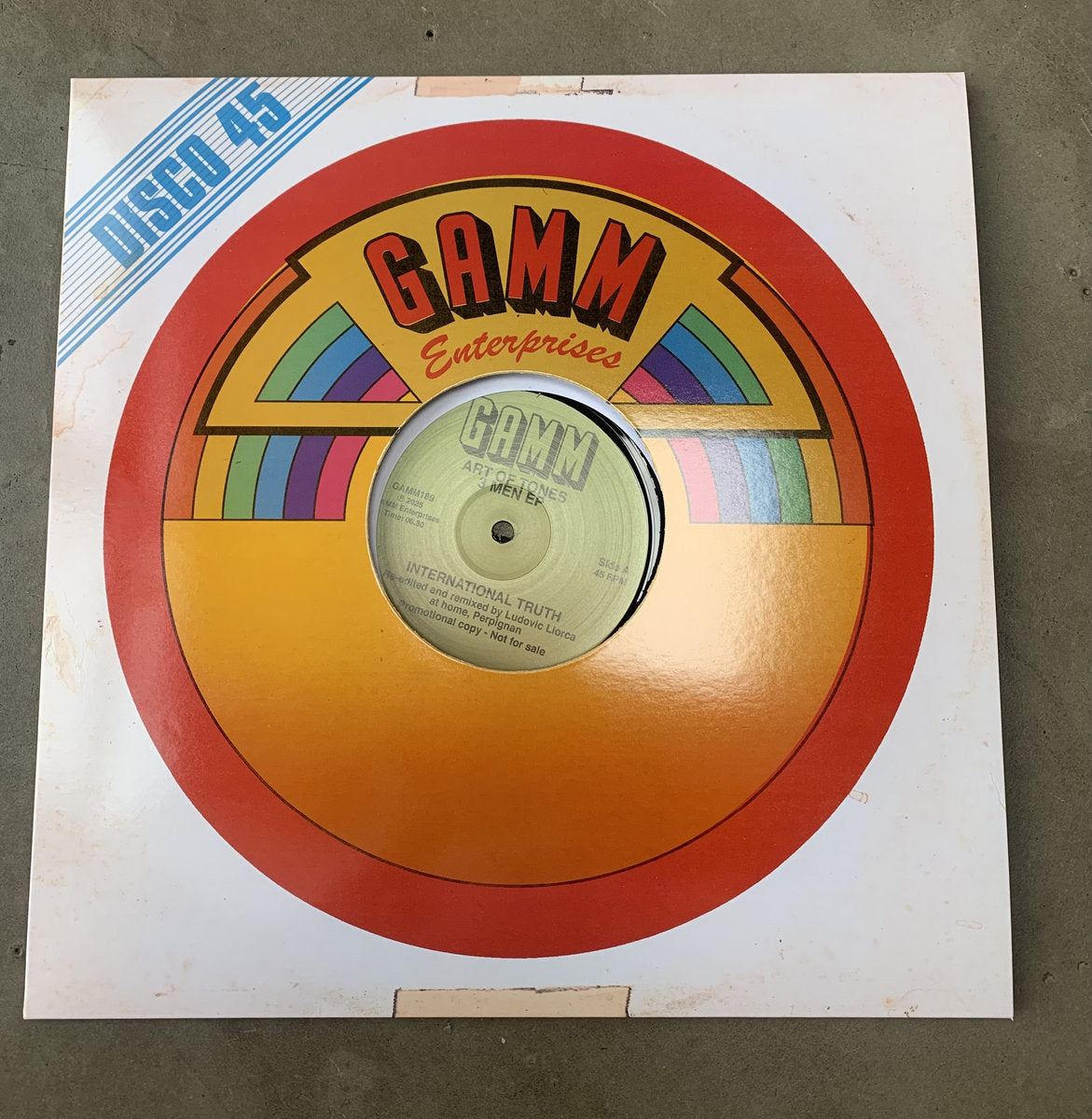 Art Of Tones - 3 Men EP [G.A.M.N]