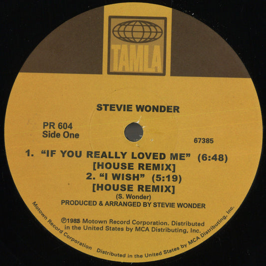 Stevie Wonder - If You Really Loved Me (House Mix) [Tamlma]
