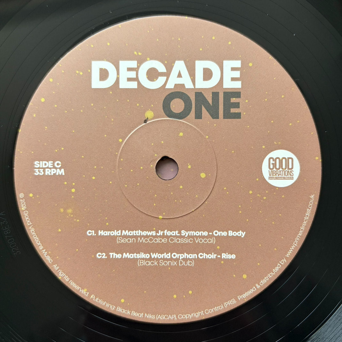 Various Artists - Decade One (Compiled by Sean McCabe) (2LP) [Good Vibrations Music]
