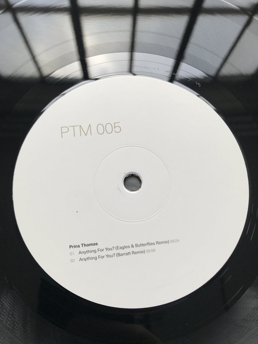 Prins Thomas - Anything for you? (Inc. Eagles & Butterflies / Barratt Remixes) [Prins Thomas Musikk]
