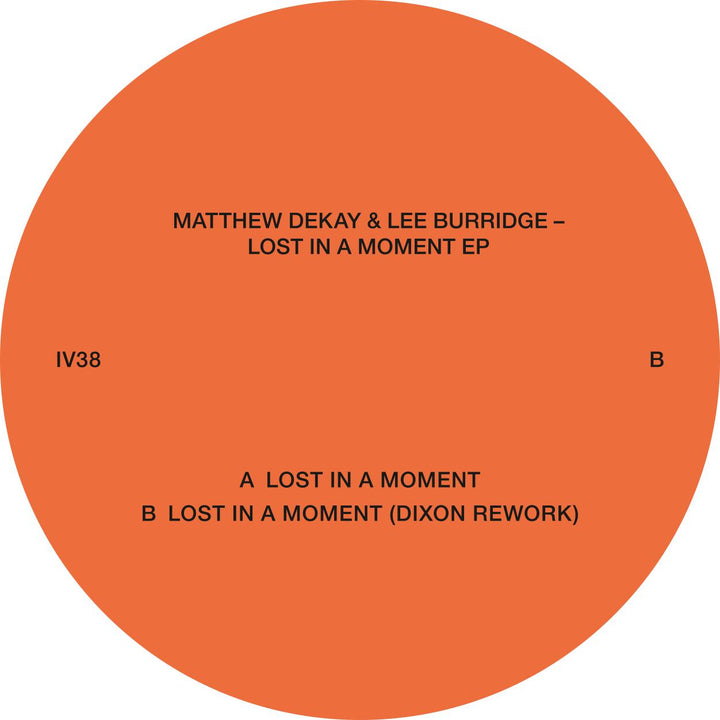 Matthew Dekay & Lee Burridge - Lost In a Moment EP [Innervisions]