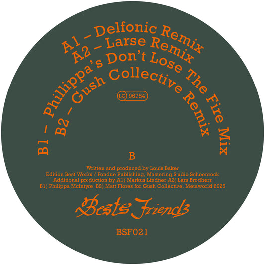 Louis Baker - Keep On Best's Friends Remixes by: Delfonic, Larse, Philippa, GUSH Coll [Best's Friends]