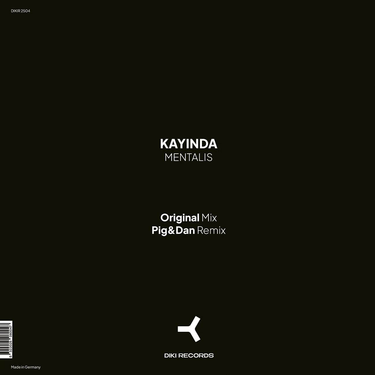 Kayinda - Mentalis (Pig&Dan Remix) [Diki Records]