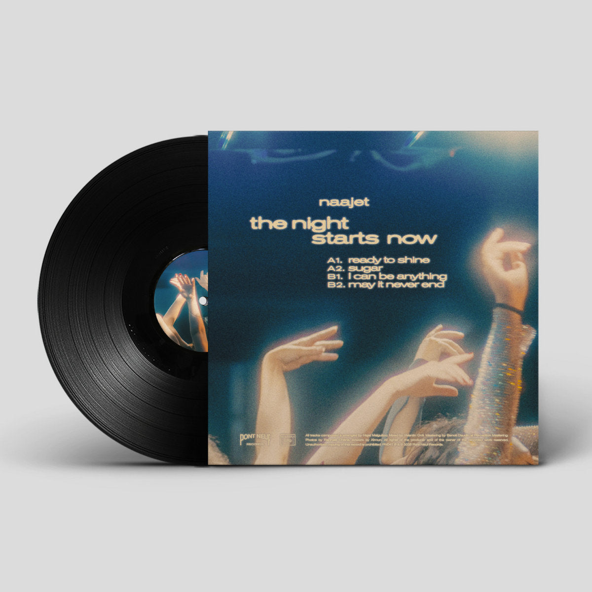 Naajet - The Night Starts Now EP [Pont Neuf Records]