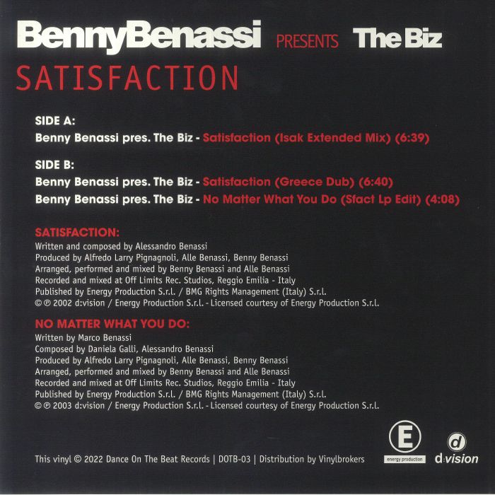 Benny Benassi - Satisfaction [Dance On The Beat]