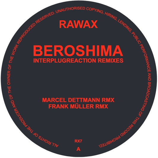 Beroshima - Interplugreaction Remixes: Rødhåd, Marcel Dettmann, Frank Müller, Henning Baer