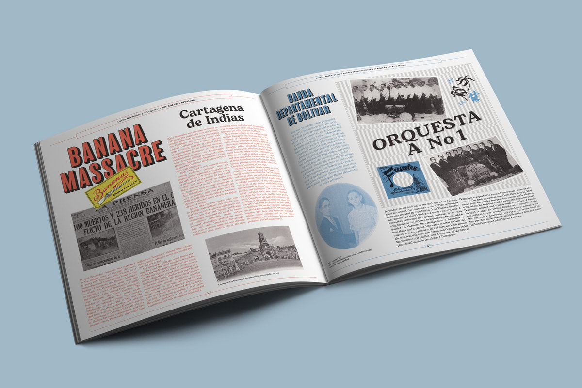 Lucho Bermudez y su Orquesta - The Coastal Invasion (2LP) [Radio Martiko]