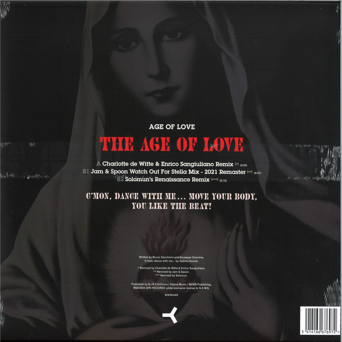 Age Of Love - The Age Of Love (Vinilo Plateado) [Diki Records]