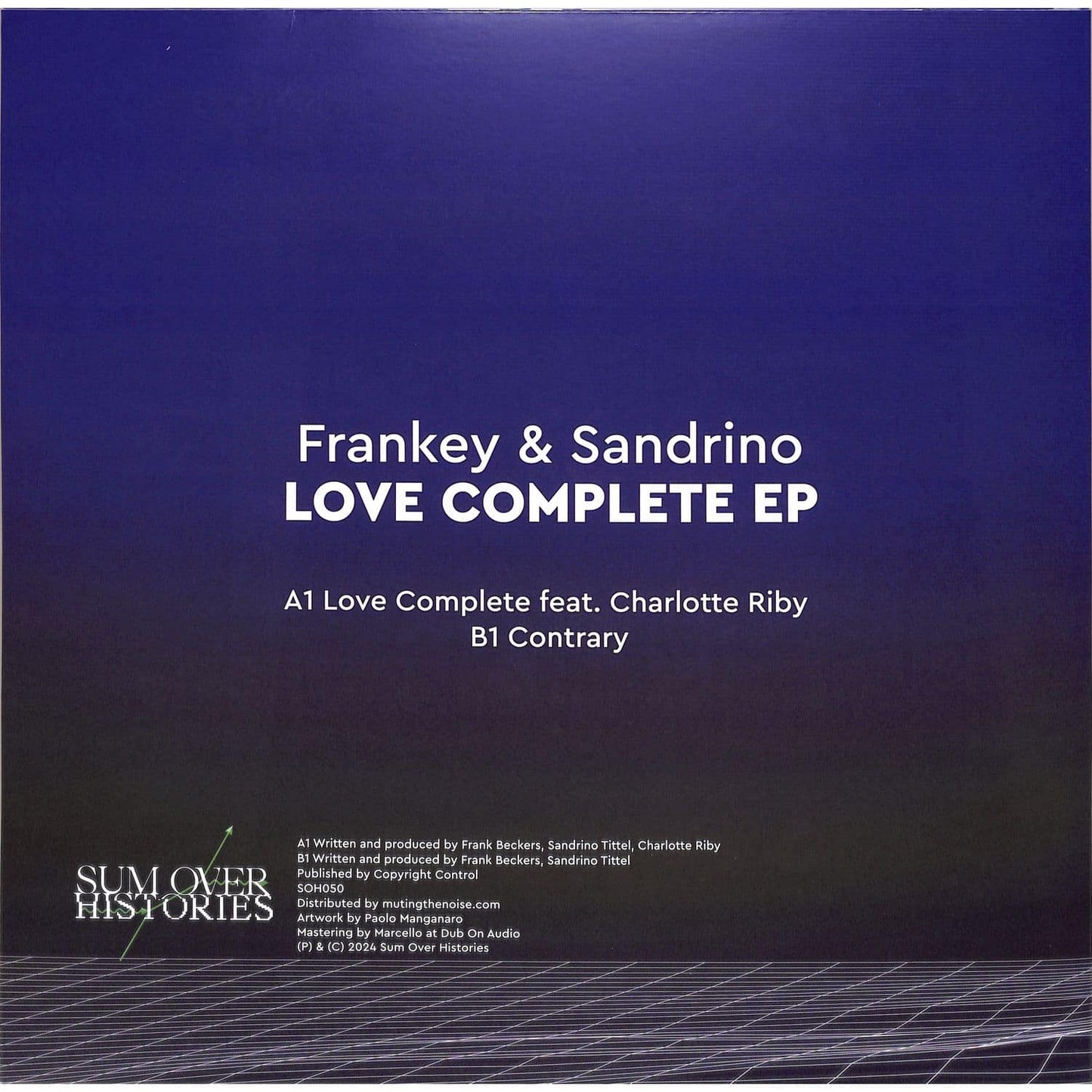 Frankey & Sandrino - Love Complete EP [Sum Over Histories]