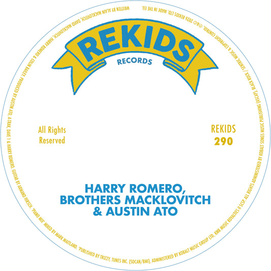 Harry Romero, Brothers Macklovitch & Austin Ato - The Corner [Rekids]