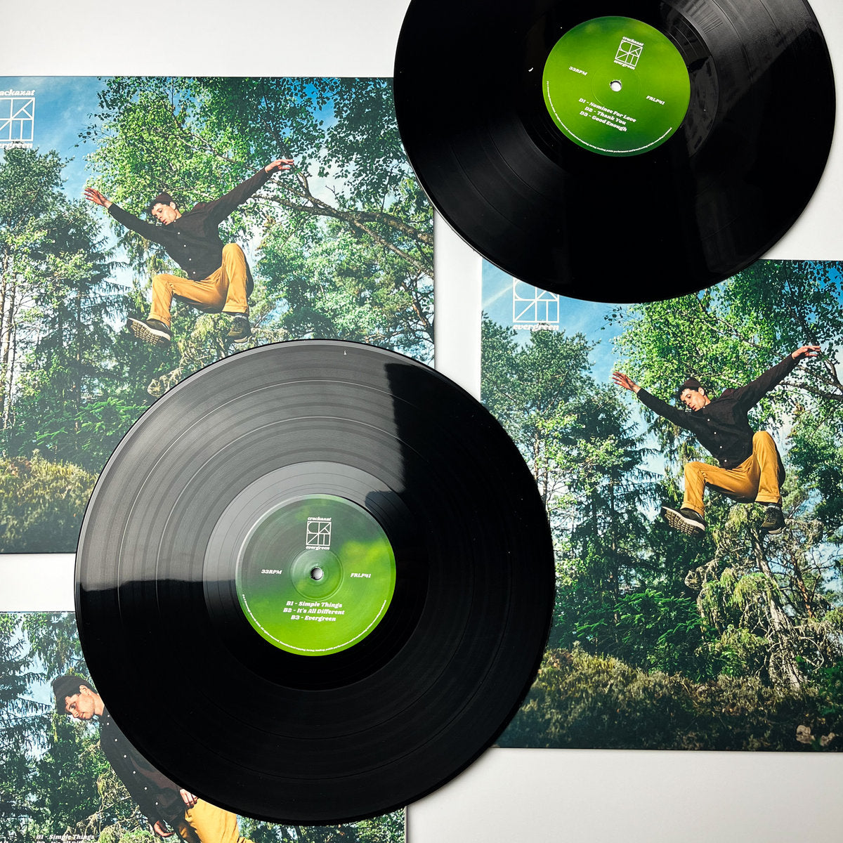 Crackazat - Evergreen (2LP) [Freerange Records]