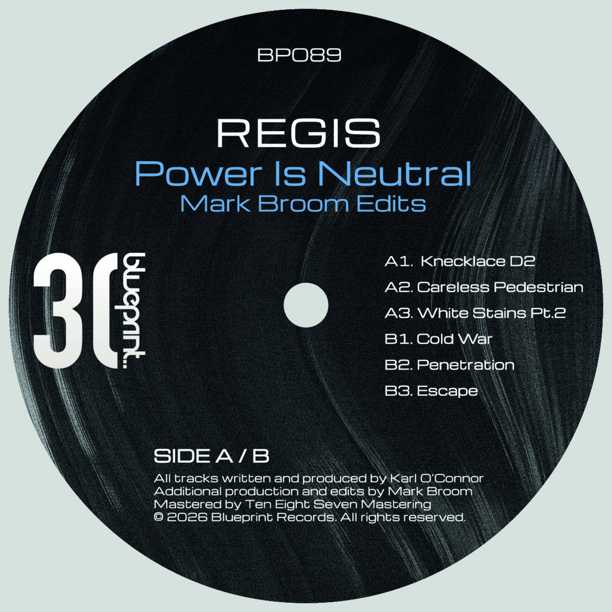 Regis - Power Is Neutral (Mark Broom Edits) [Blueprint Records]