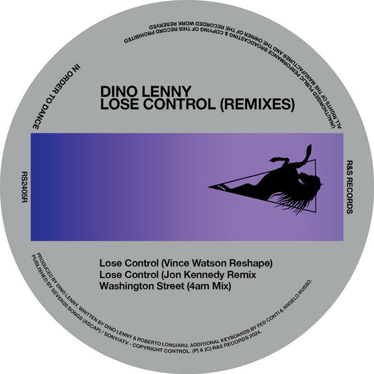 Dino Lenny - Lose Control (Remixes) [R&S Records]