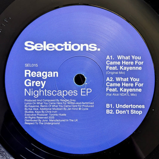 Reagan Grey - Nightscapes EP feat. Kai Alce Remix [Selections]