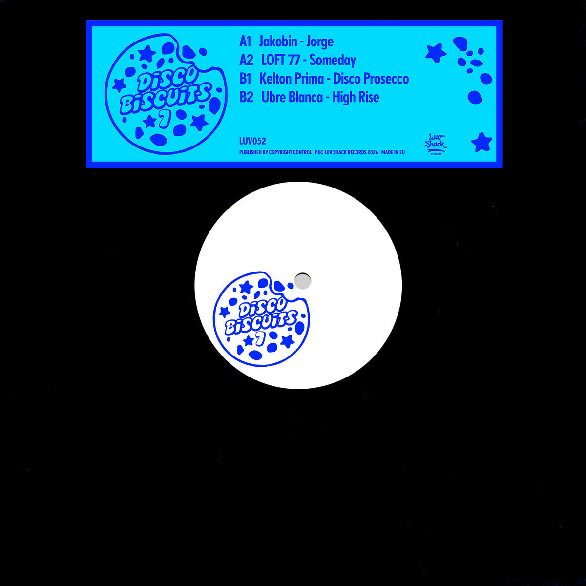 Jakobin, LOFT 77, Kelton Prima, Ubre Blanca - Disco Biscuits #7 [Luv Shack Records]